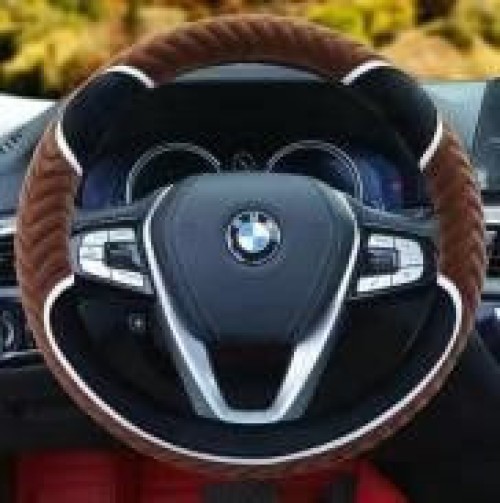 Cartoon Panda Steering Wheel Cover