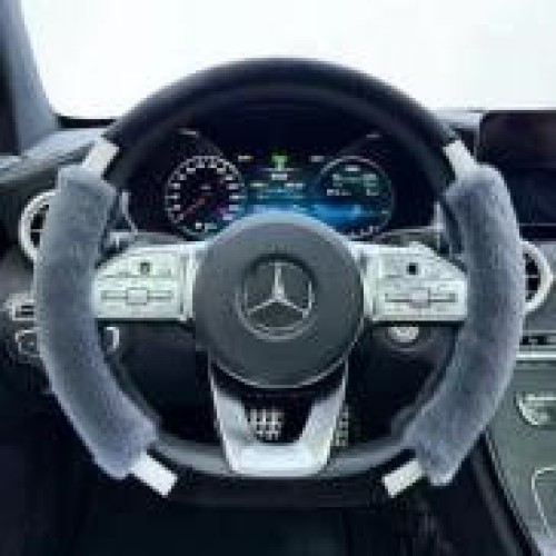 Plush Steering Wheel Cover