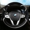 Cartoon Panda Steering Wheel Cover