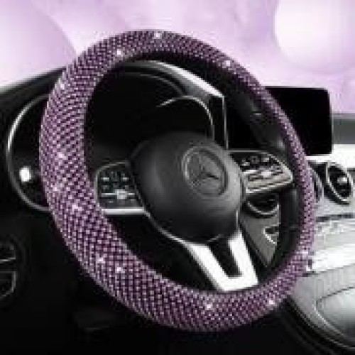 Light Luxury Rhinestone Steering Wheel Cover