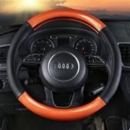 Carbon Fiber Steering Wheel Cover